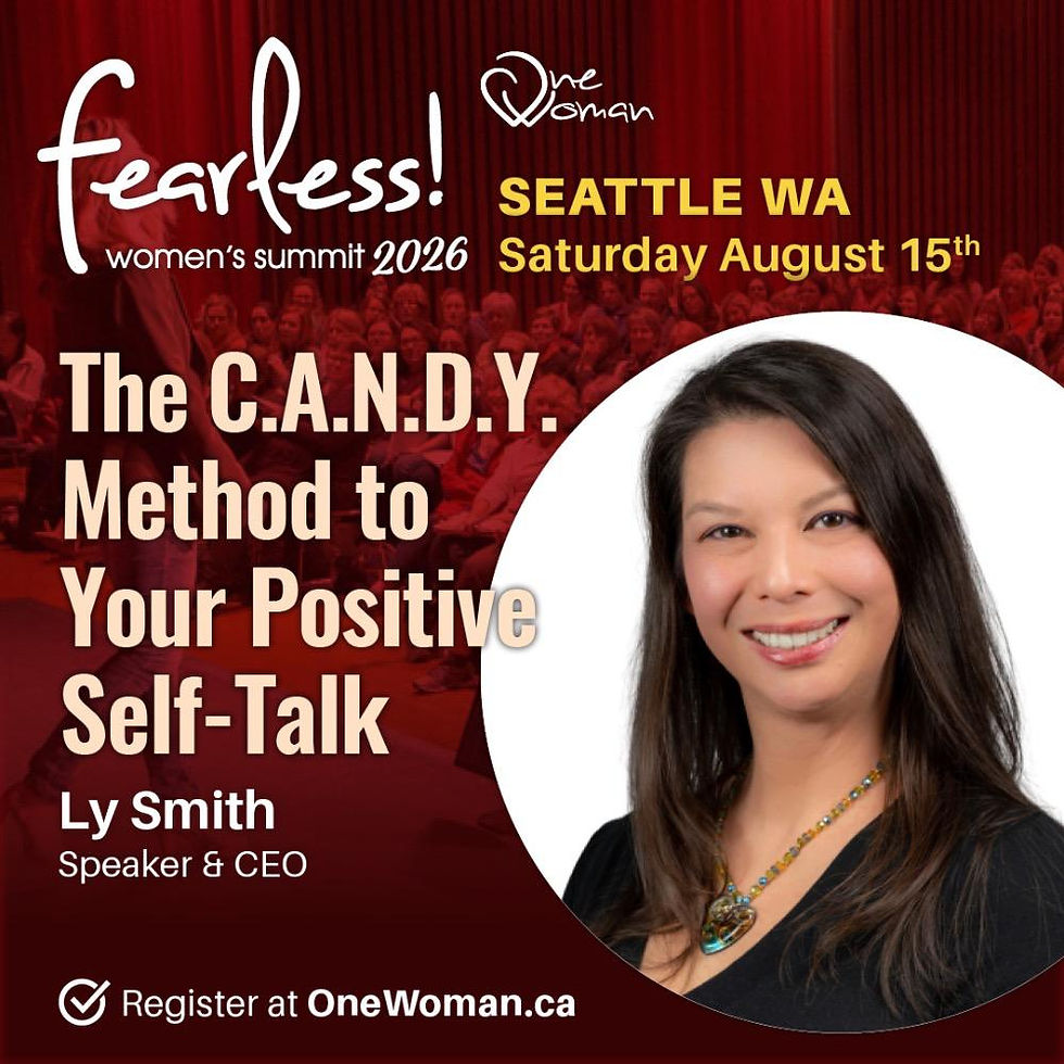 Ly is speaking at one woman in WA