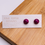 Thumbnail: Fuscia Pink Small Sparkly Stud Earrings