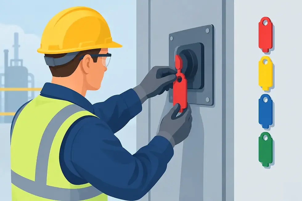 How to Install Lockout Point Identifiers
