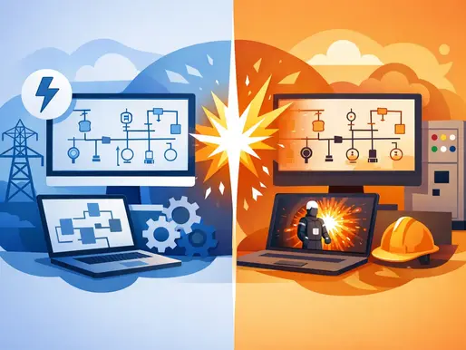 SKM vs ETAP Modeling for Arc Flash Studies