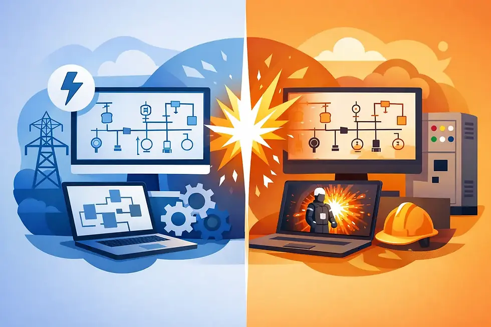 SKM vs ETAP Modeling for Arc Flash Studies