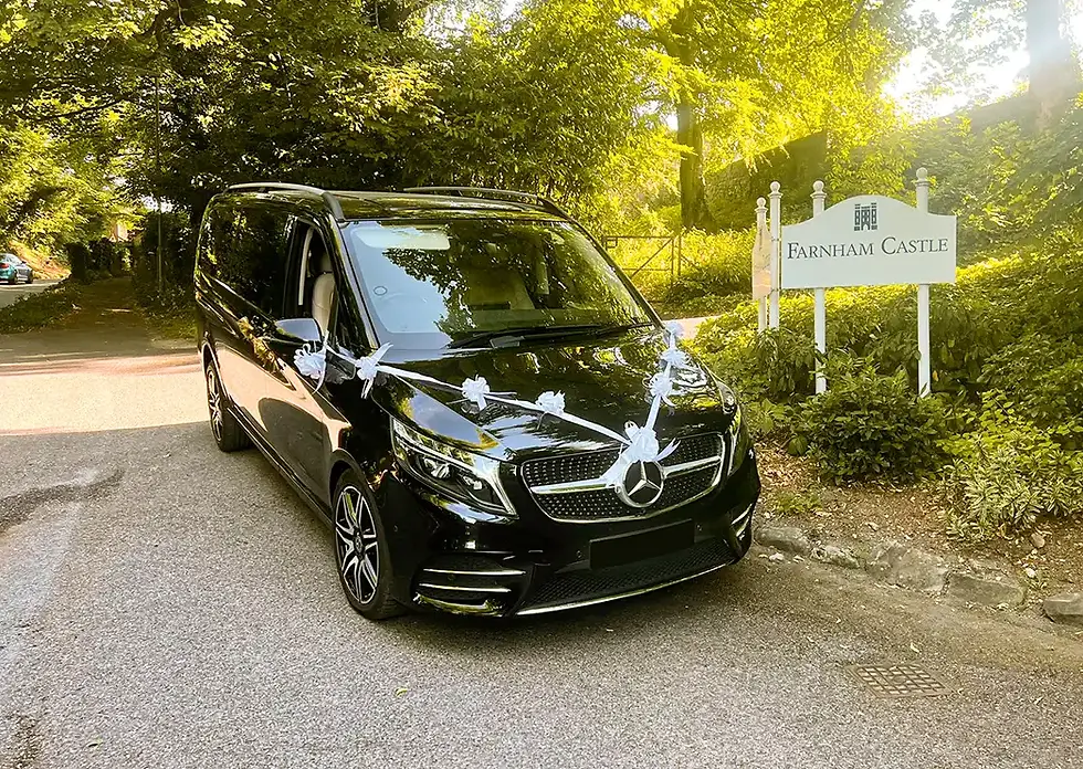 Mercedes V-Class Wedding Car Hire | Spacious car you can book