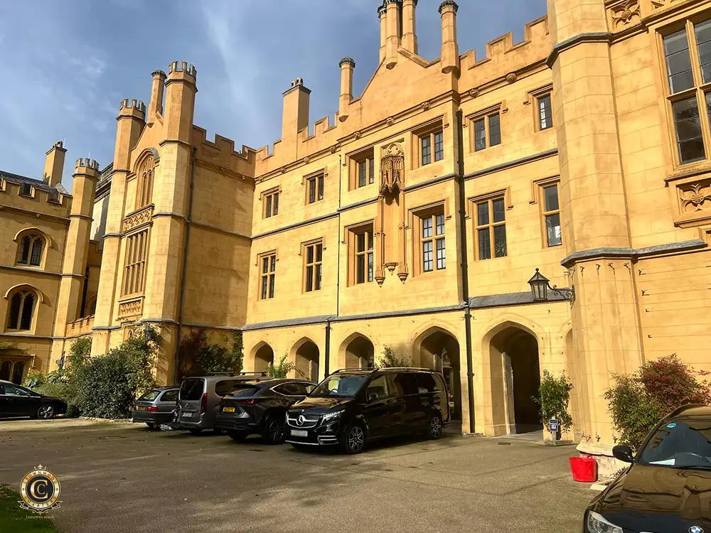 Crownwood Charters successful chauffeur service to and from Trinity College, Cambridge