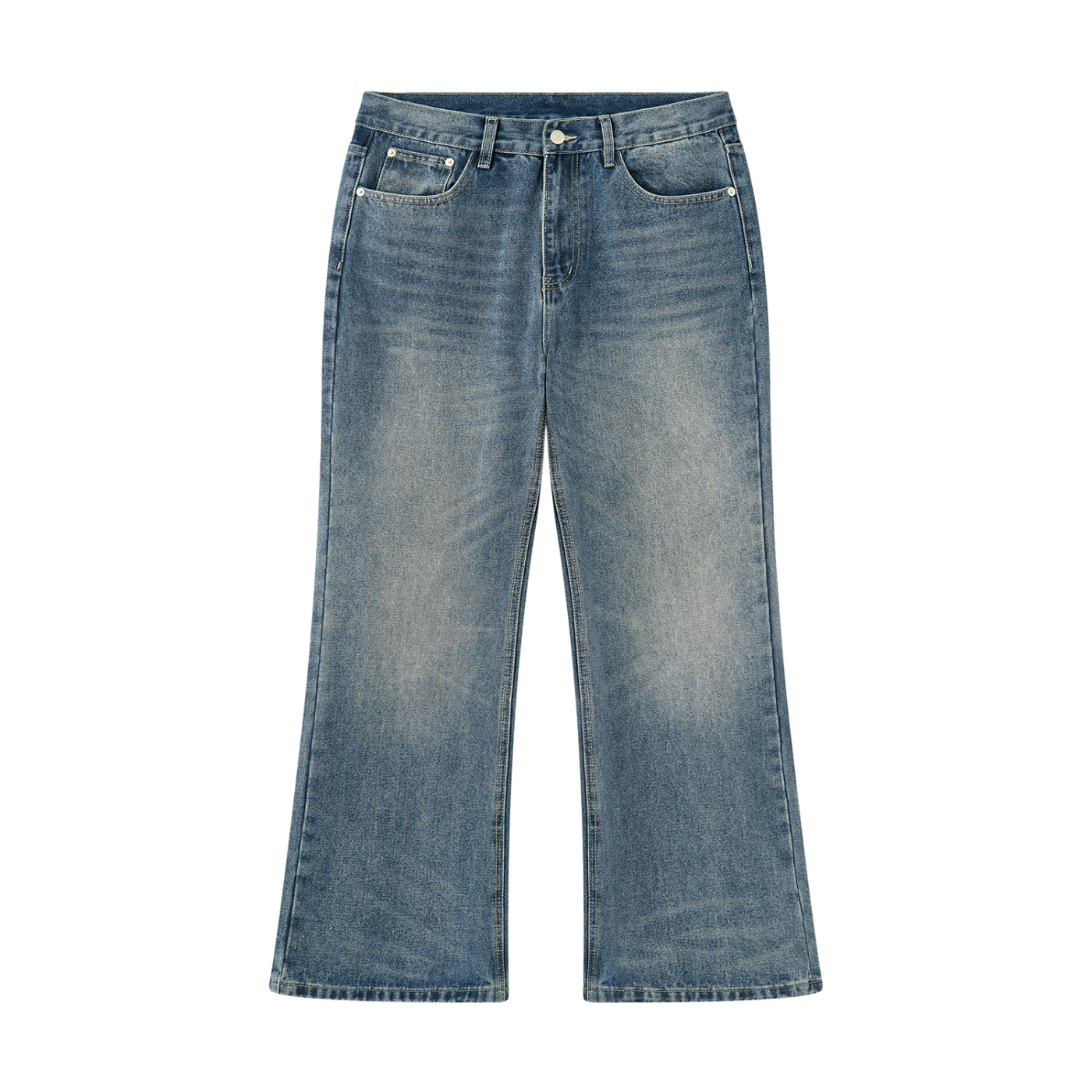 Men's Vintage Wash Denim Jeans