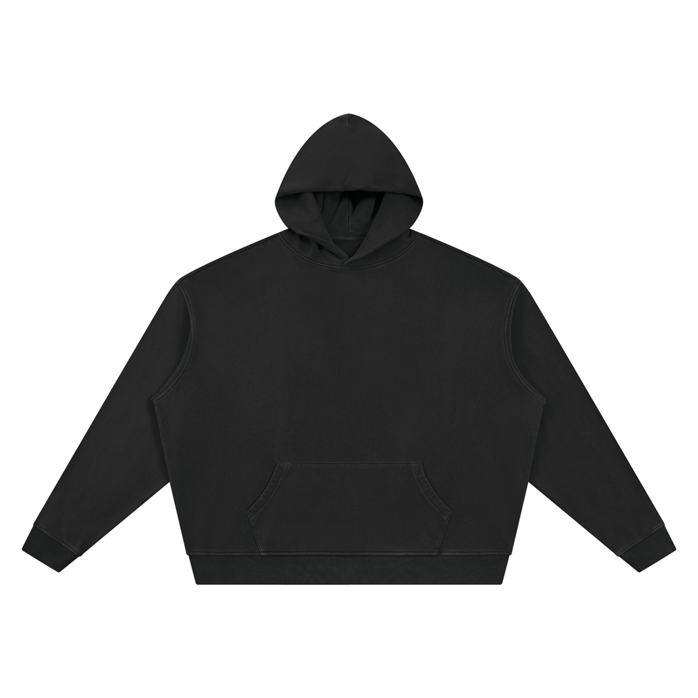 Unisex Vintage Wash Boxy Hoodie