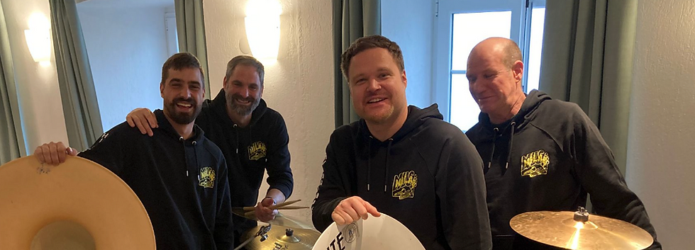 Das Register KrachBummTätsch – Michael, Dany, Jan und Markus stellen sich vor