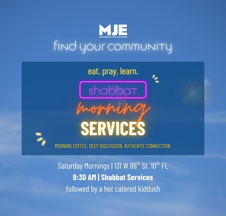 Saturday Morning Services and Social