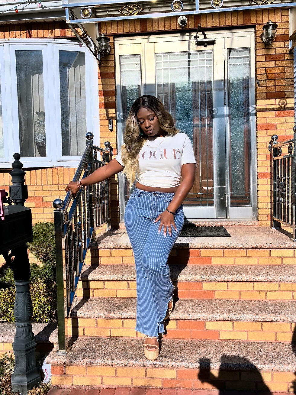 Photo taken by my beautiful cousin Denise in New York City right before Vintage Market