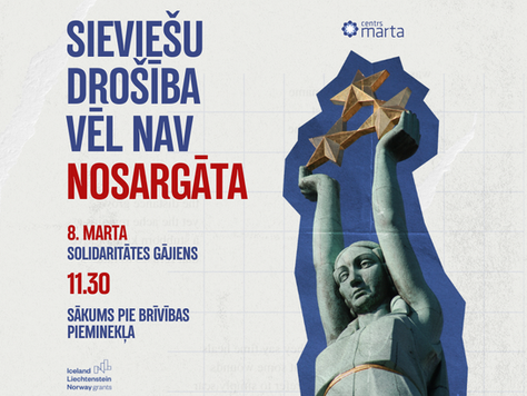 8. martā notiks ikgadējais Sieviešu solidaritātes gājiens