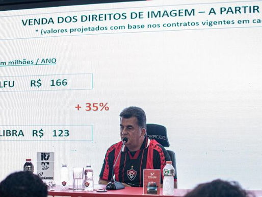 Conselho do Vitória aprova adesão à LFU e venda dos direitos de TV