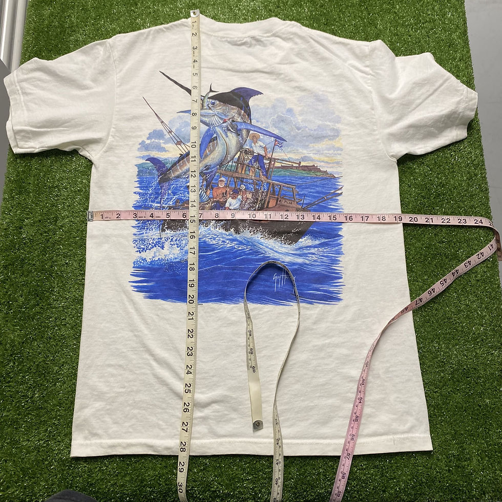 Thumbnail: VINTAGE GUY HARVEY MARLIN FISH POCKET TEE