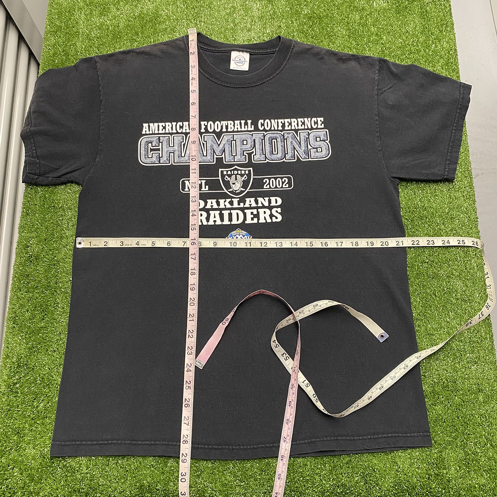 Thumbnail: VINTAGE 2002 OAKLAND RAIDERS AFC CHAMPIONS TEE