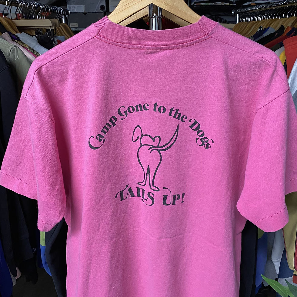 Thumbnail: VINTAGE CAMP GONE TO THE DOGS TEE