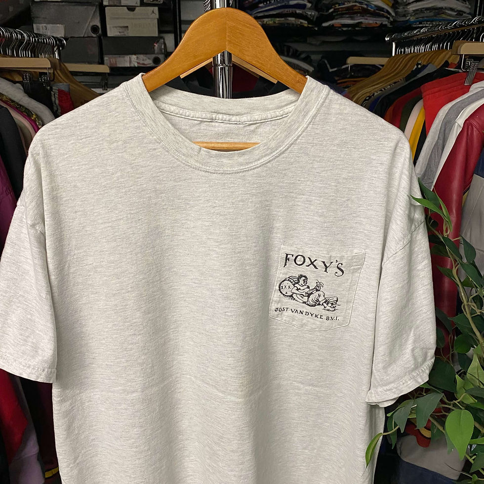 Thumbnail: FOXY’S FIREWATER ISLAND RUM POCKET TEE