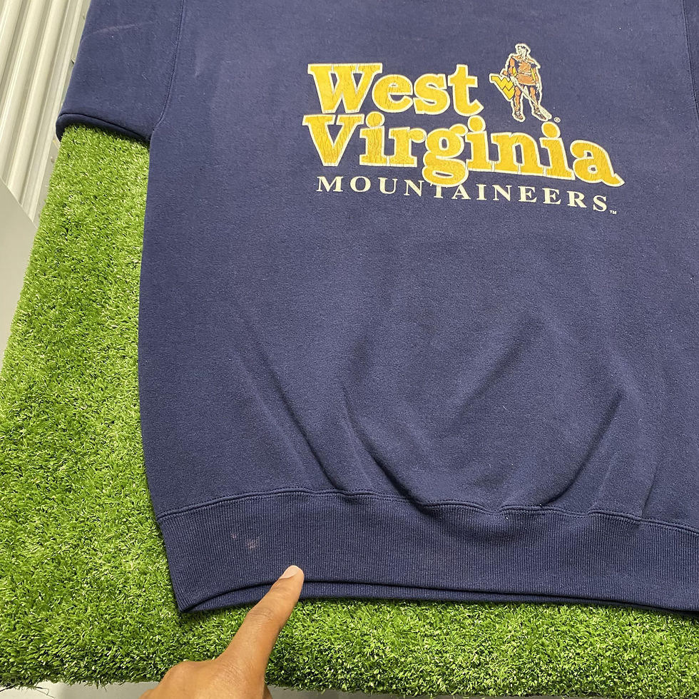 Thumbnail: VINTAGE WEST VIRGINIA MOUNTAINEERS CREWNECK