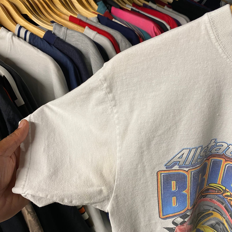 Thumbnail: VINTAGE 2007 BRICKYARD 400 CROPPED RACING TEE