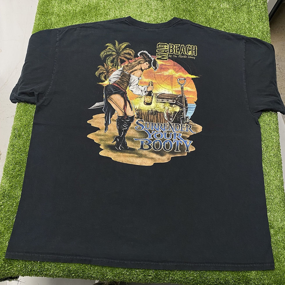 Thumbnail: MAD BEACH BY THE FLORIDA WINERY SURRENDER YOUR BOOTY TEE