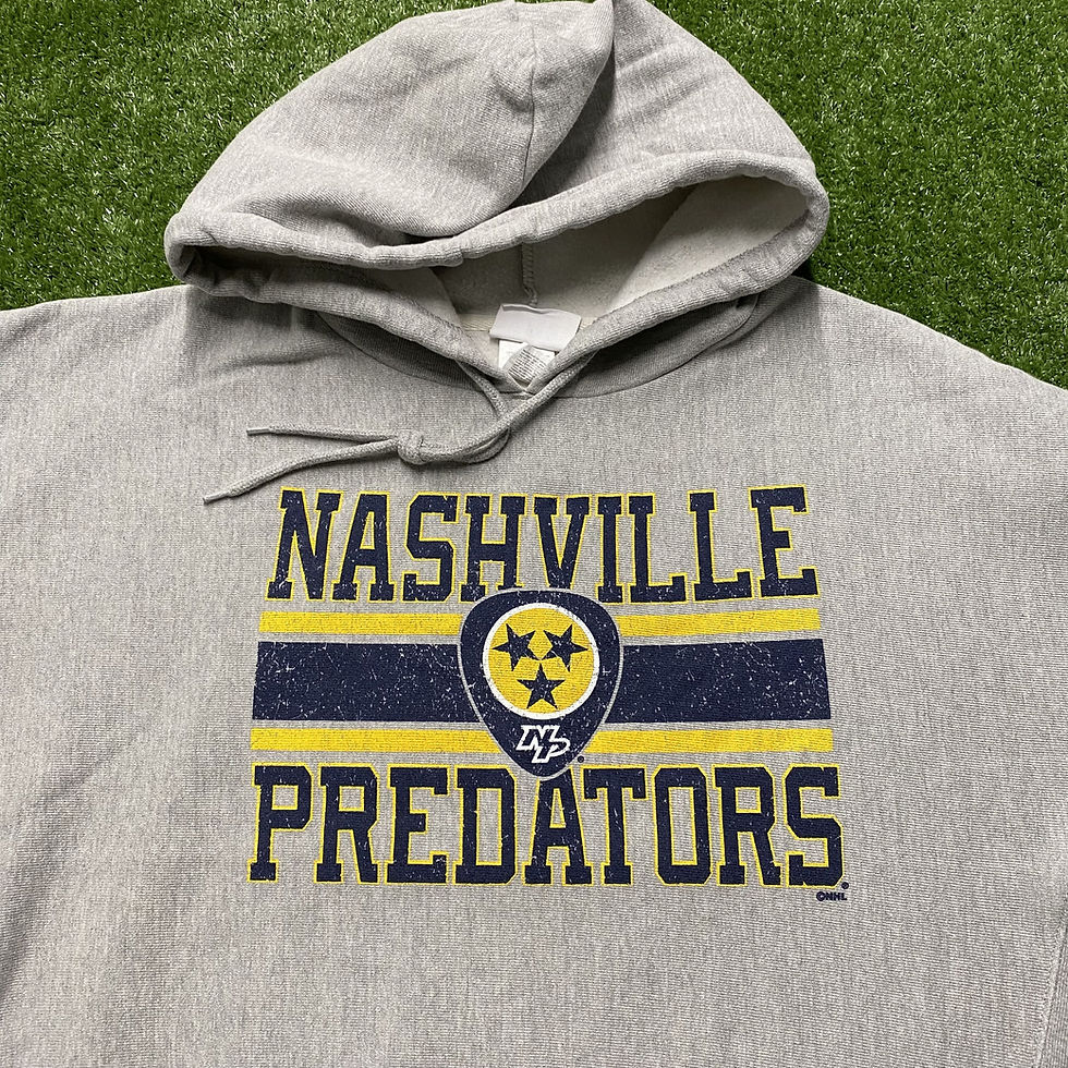 Thumbnail: CHAMPION REVERSE WEAVE NASHVILLE PREDATORS HOODIE