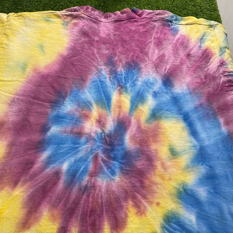 Thumbnail: VINTAGE LOONEY TUNES TAZ ON EDGE TIE-DYE TEE