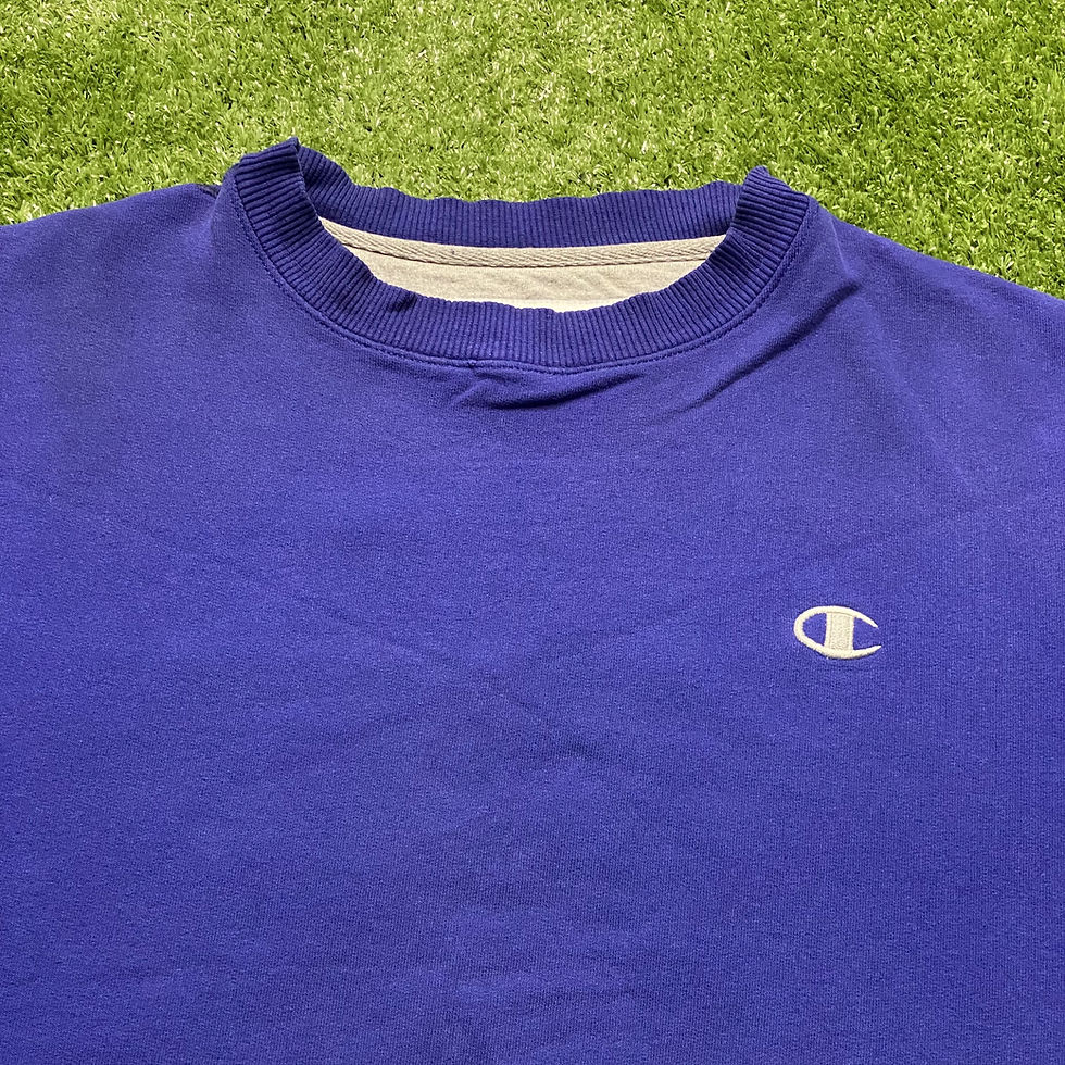 Thumbnail: CHAMPION CREWNECK BLUE