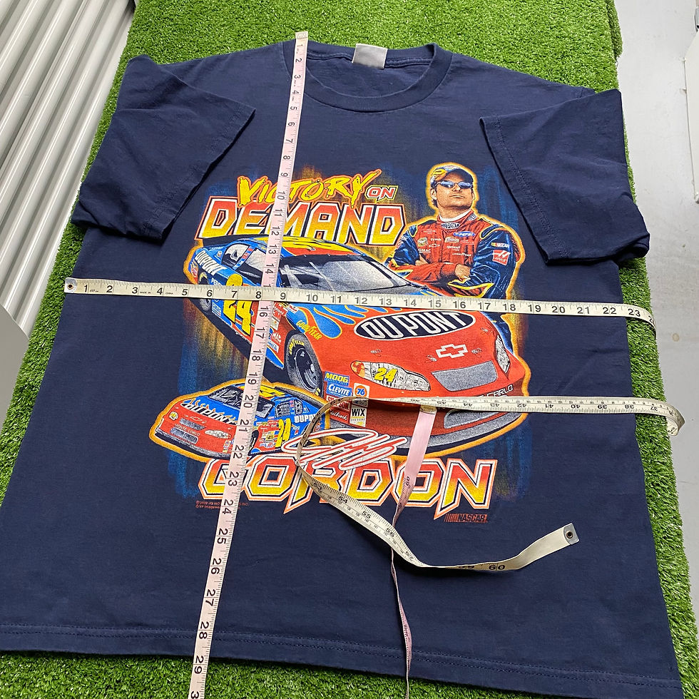 Thumbnail: VINTAGE 2002 JEFF GORDON VICTORY ON DEMAND RACING TEE