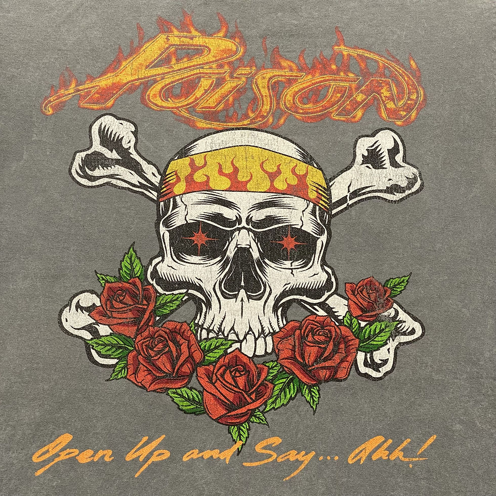 Thumbnail: 2023 POISON OPEN UP AND SAY… AHH! BAND TEE