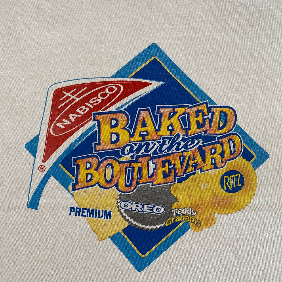 Thumbnail: VINTAGE NABISCO BAKED ON THE BOULEVARD SNACKS TEE