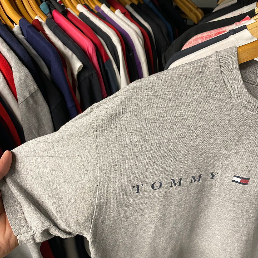 Thumbnail: VINTAGE TOMMY HILFIGER TEE GREY