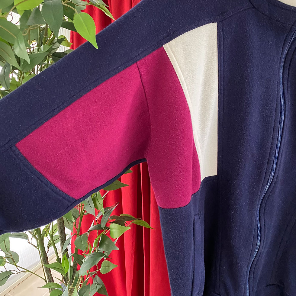 Thumbnail: VINTAGE FULL ZIP ACRYLIC JACKET