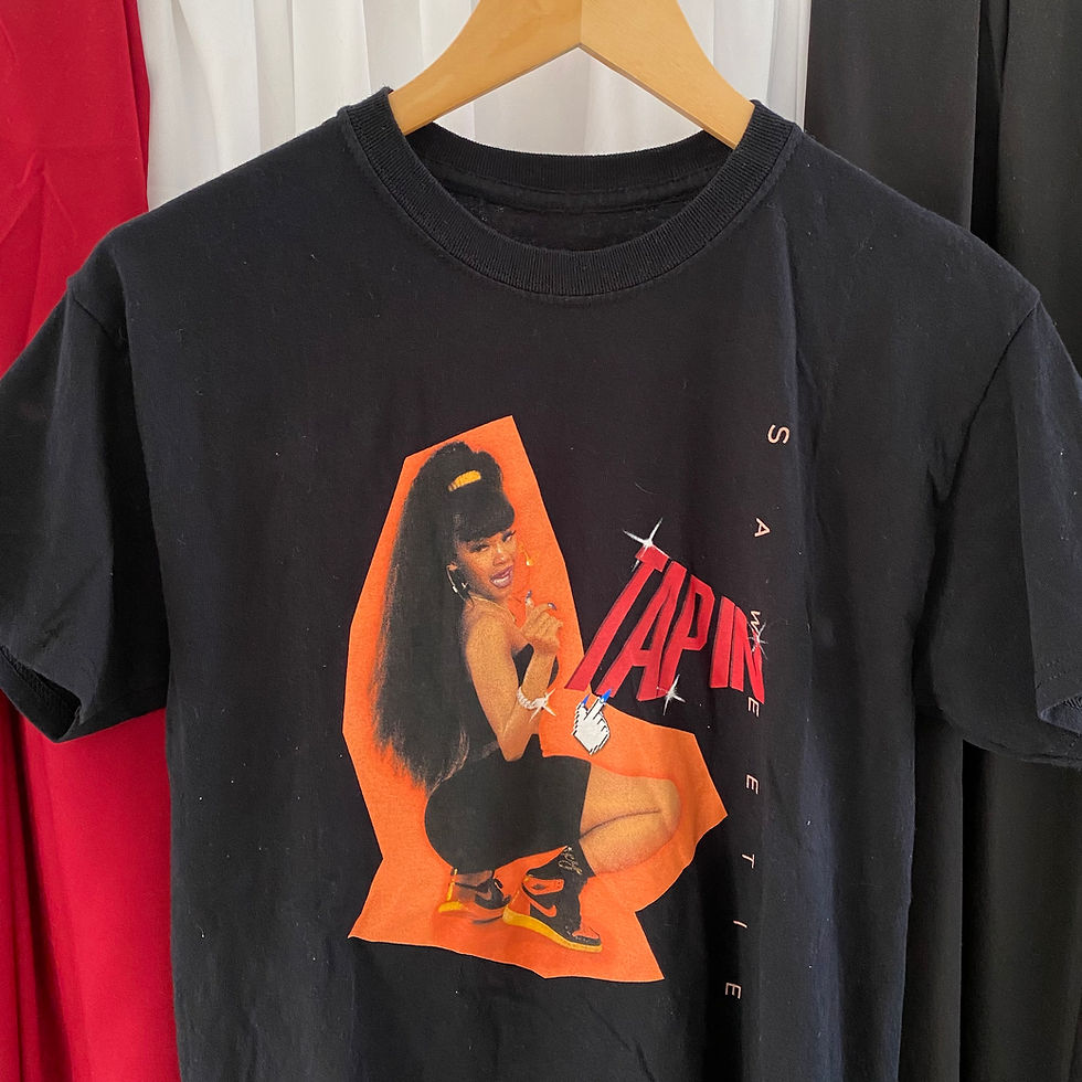 Thumbnail: SAWEETIE TAP IN RAP TEE