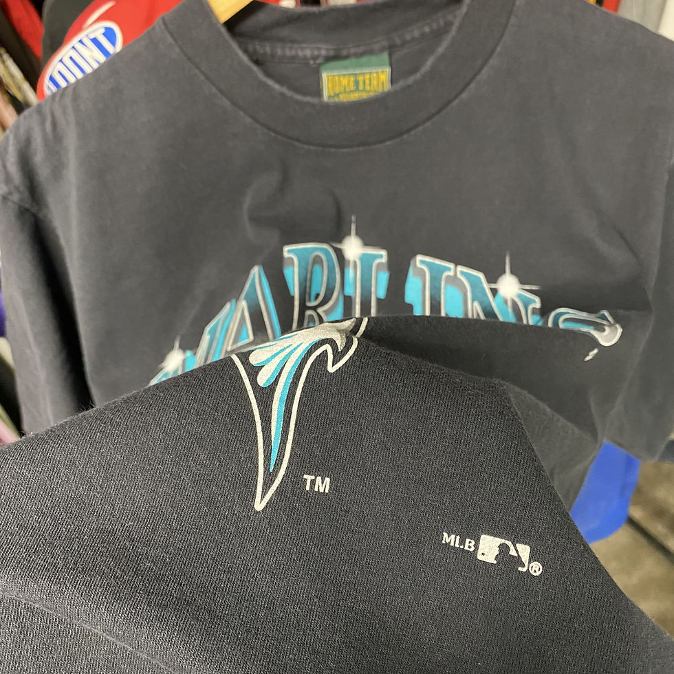 Thumbnail: VINTAGE HOME TEAM ADVANTAGE  FLORIDA MARLINS TEE