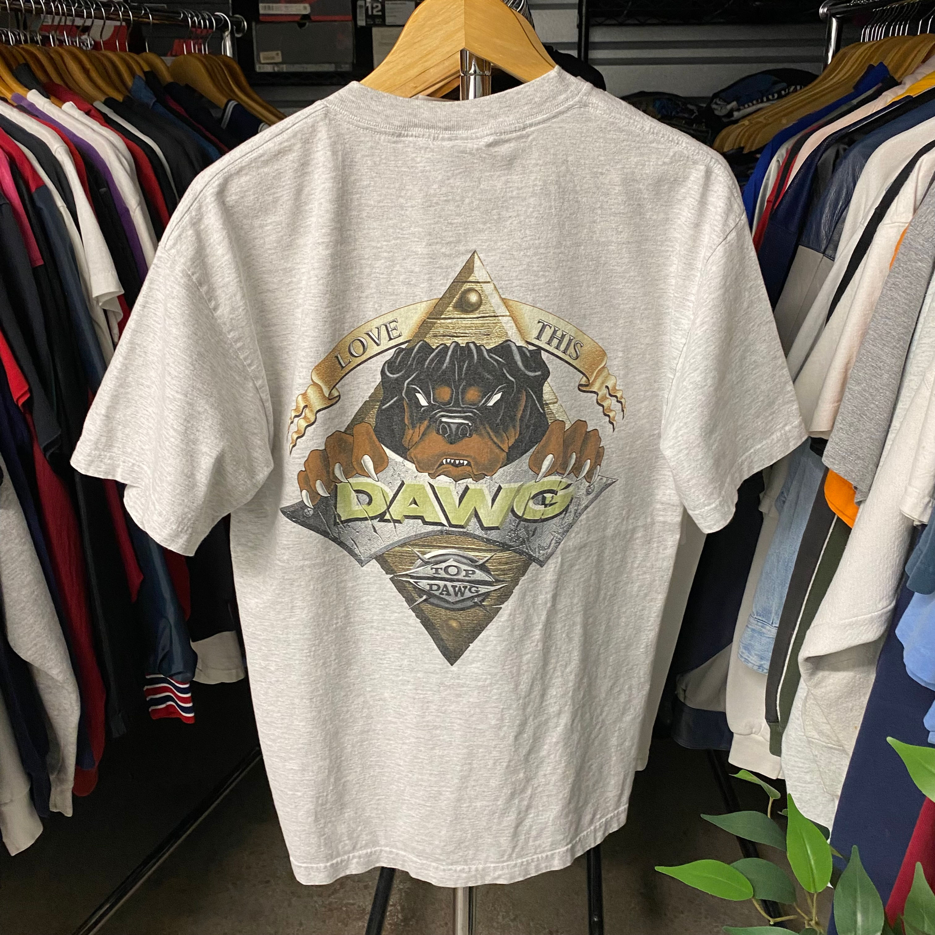 VINTAGE TOP DAWG ROTTWEILER TEE