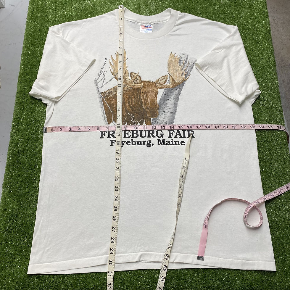 Thumbnail: VINTAGE 1990 FRYEBURG FAIR MOOSE TEE