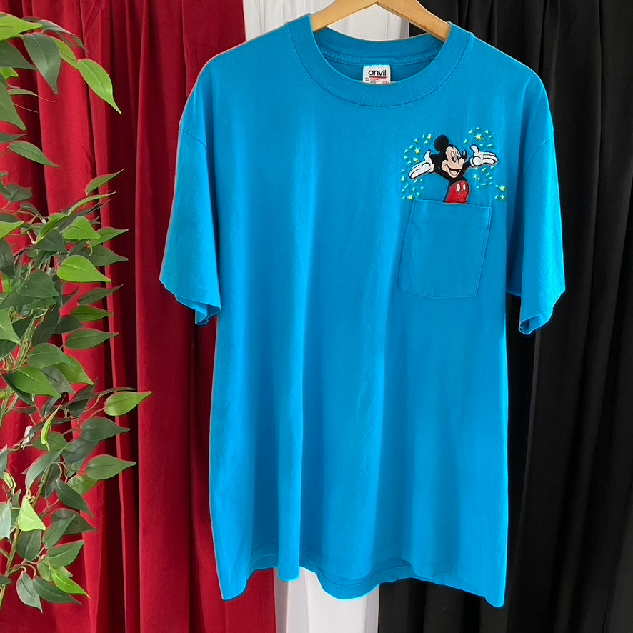 VINTAGE MICKEY MOUSE POCKET TEE