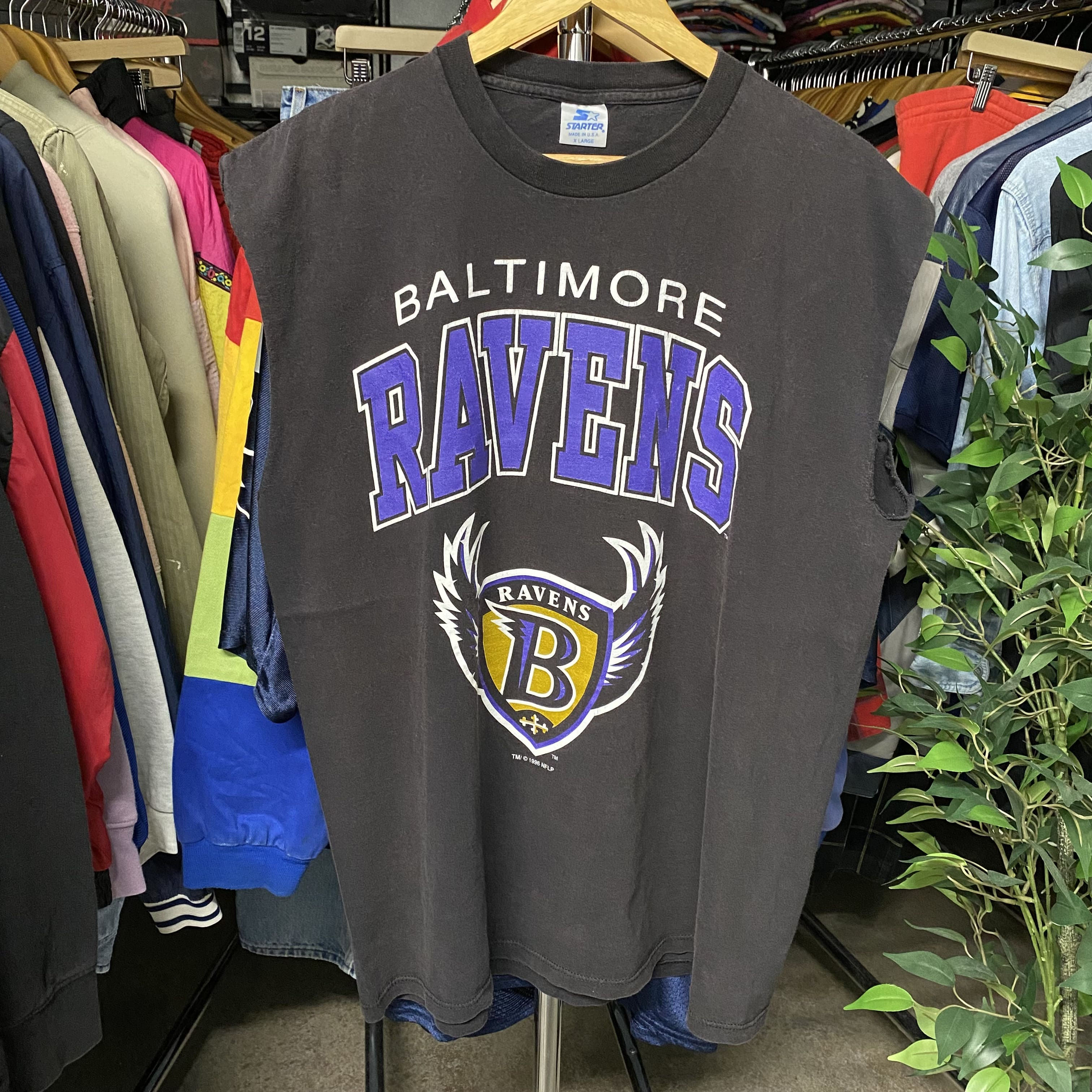 VINTAGE 1996 BALTIMORE RAVENS SLEEVELESS TEE