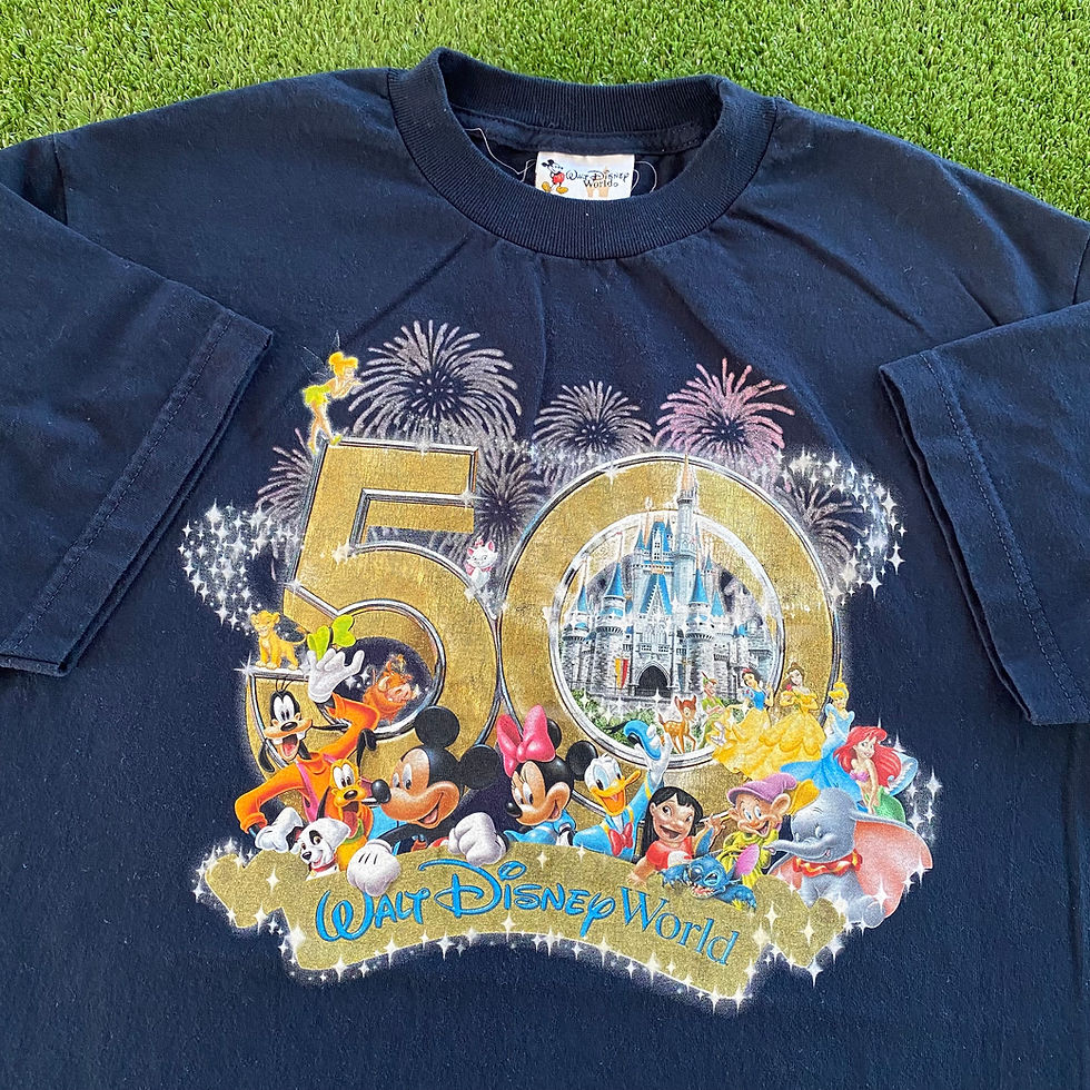 Thumbnail: VINTAGE WALT DISNEY WORLD 50 TEE