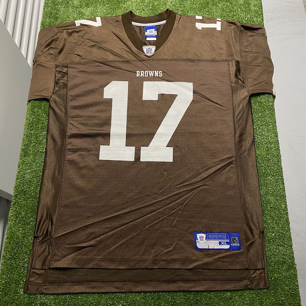 Thumbnail: VINTAGE REEBOK NFL EDWARDS CLEVELAND BROWNS FOOTBALL JERSEY