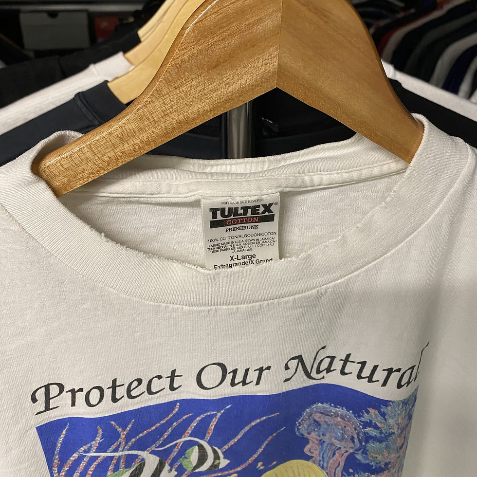 Thumbnail: VINTAGE 1990 PROTECT OUR NATURAL TREASURES TEE