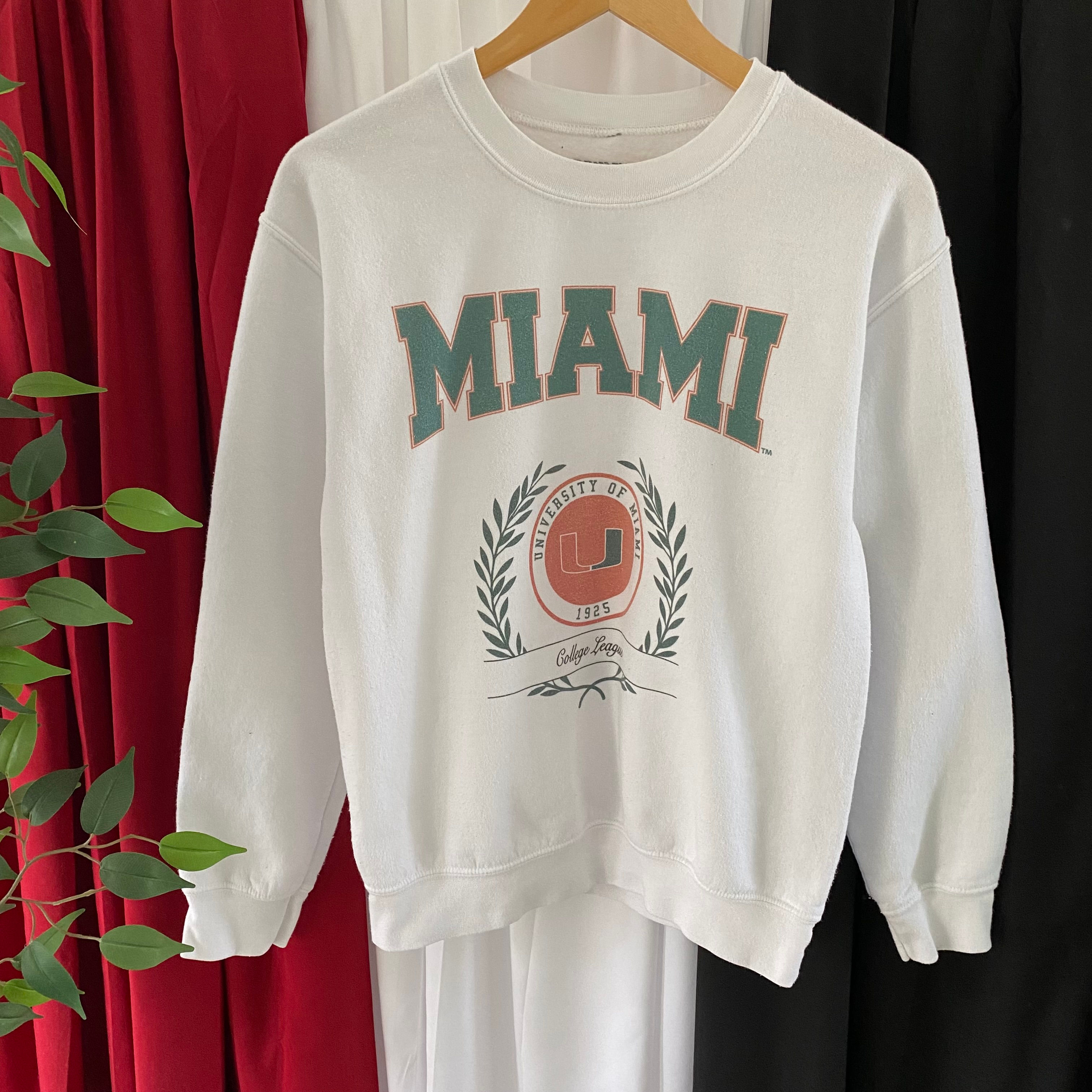 UNIVERSITY OF MIAMI CREWNECK