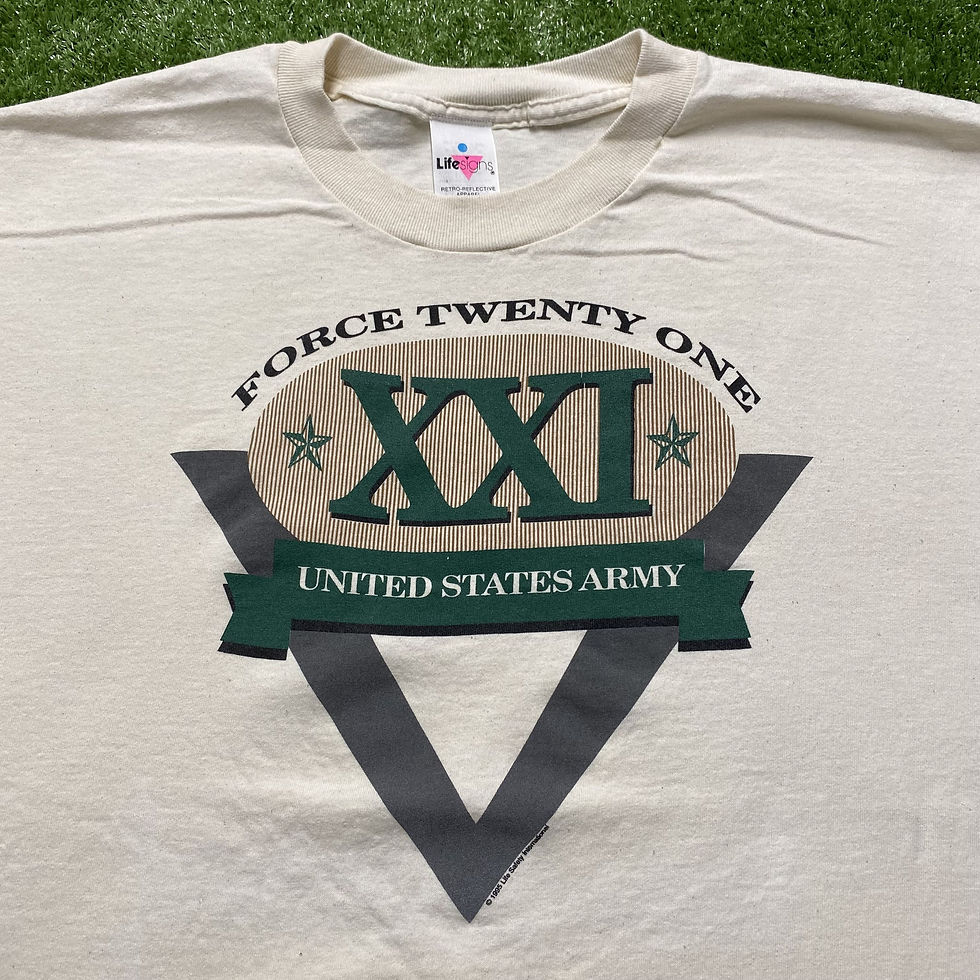 Thumbnail: VINTAGE 1995 UNITED STATES ARMY FORCE TWENTY ONE TEE