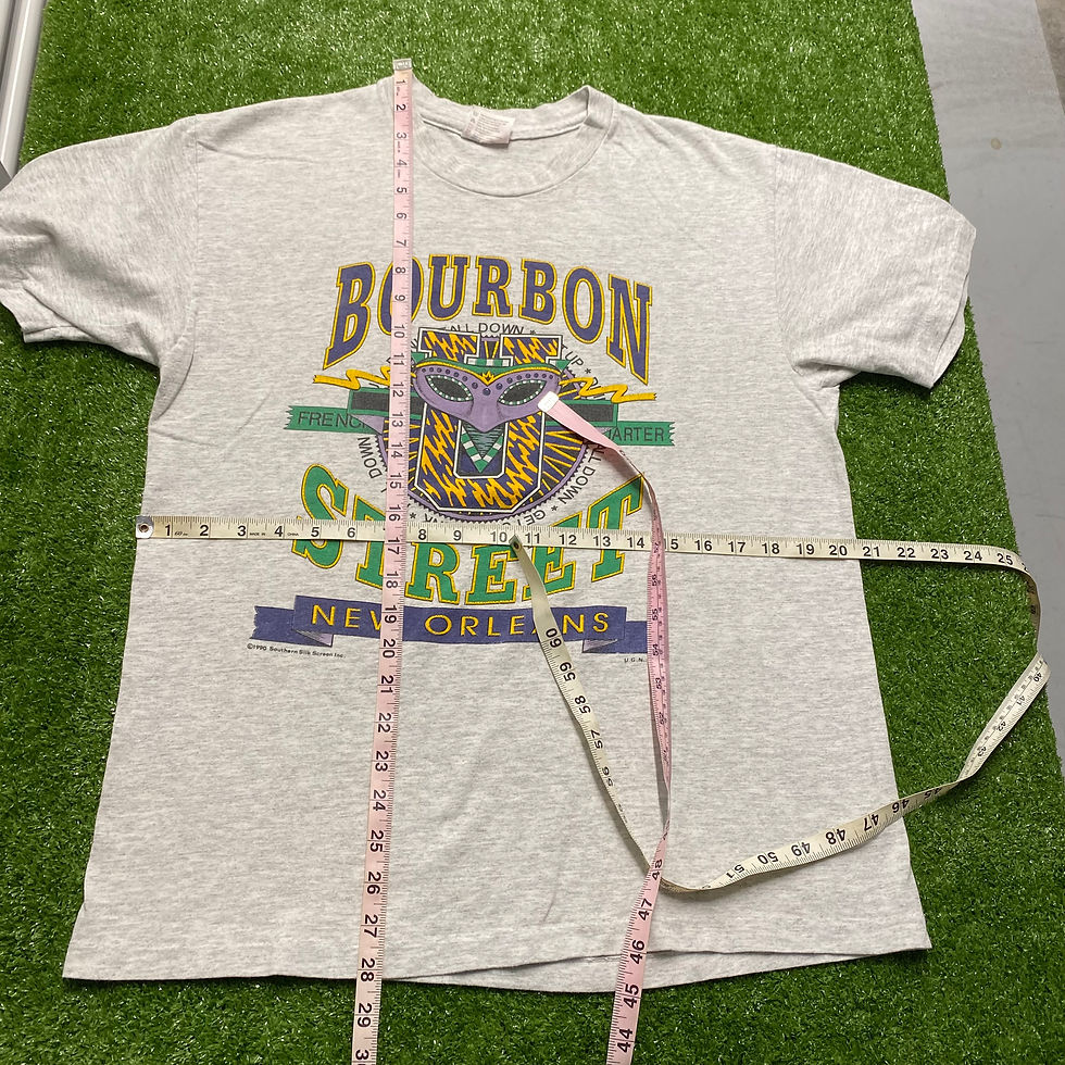 Thumbnail: VINTAGE 1990 BOURBON STREET NEW ORLEANS TEE