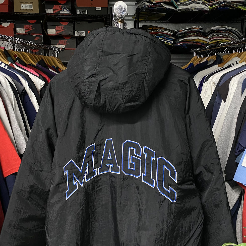Thumbnail: VINTAGE LOGO 7 ORLANDO MAGIC PUFFER JACKET