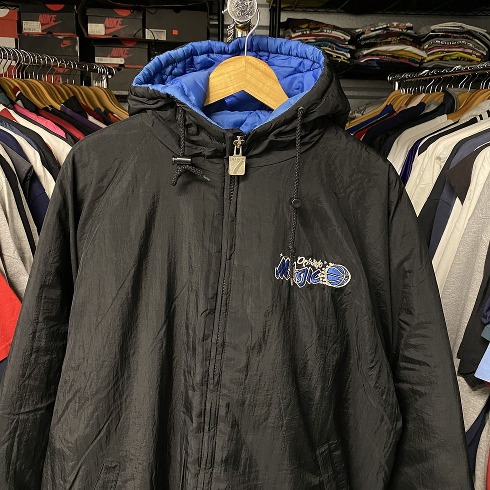 Thumbnail: VINTAGE LOGO 7 ORLANDO MAGIC PUFFER JACKET