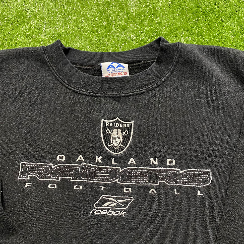Thumbnail: VINTAGE OAKLAND RAIDERS FOOTBALL CREWNECK