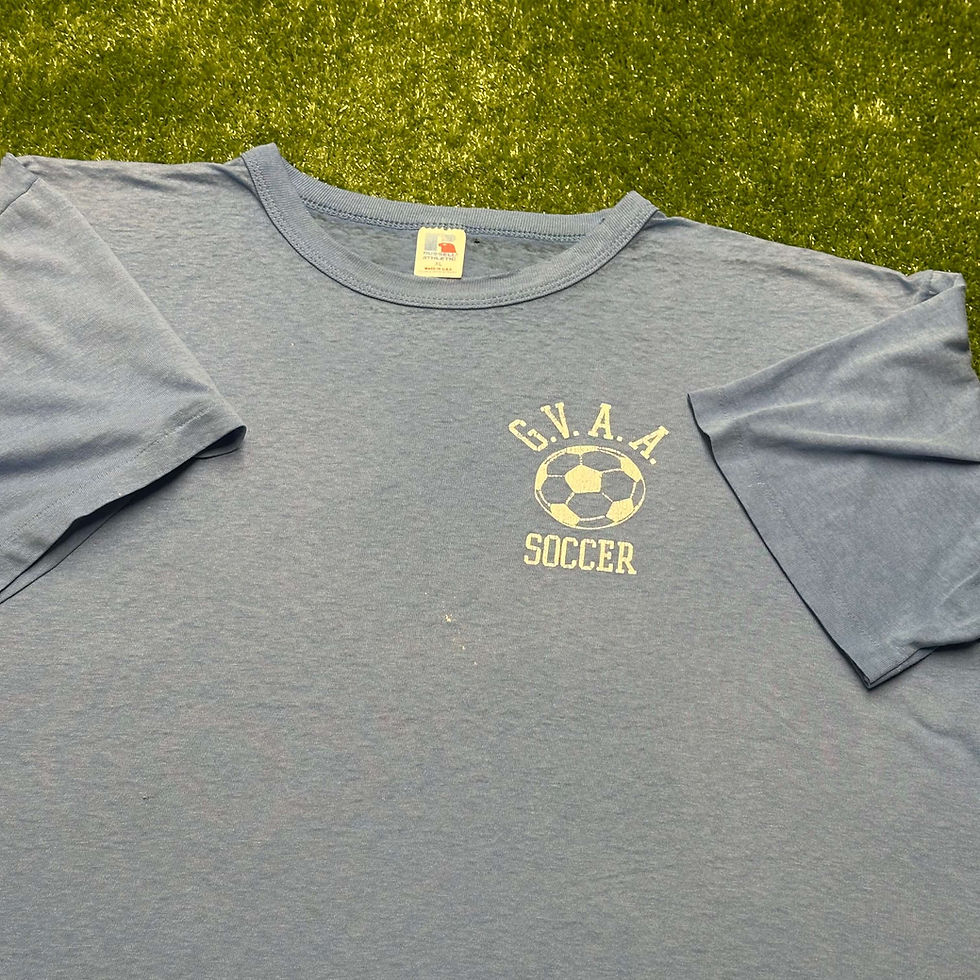 Thumbnail: VINTAGE RUSSELL ATHLETIC G.V.A.A SOCCER TEE