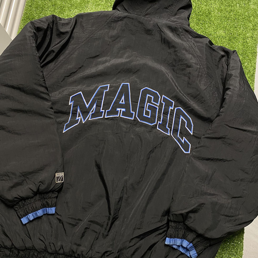Thumbnail: VINTAGE LOGO 7 ORLANDO MAGIC PUFFER JACKET