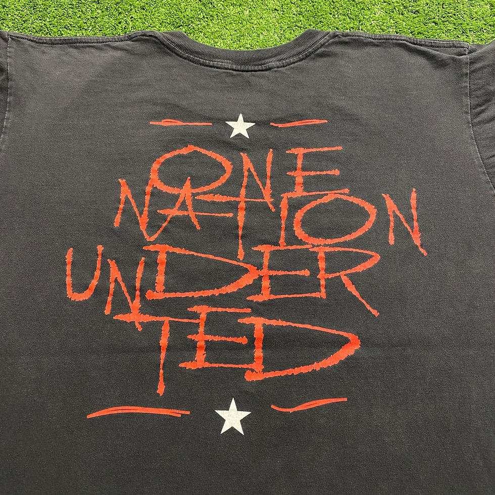 Thumbnail: VINTAGE 1996 TED NUGENT ONE NATION UNDER TED BAND TEE