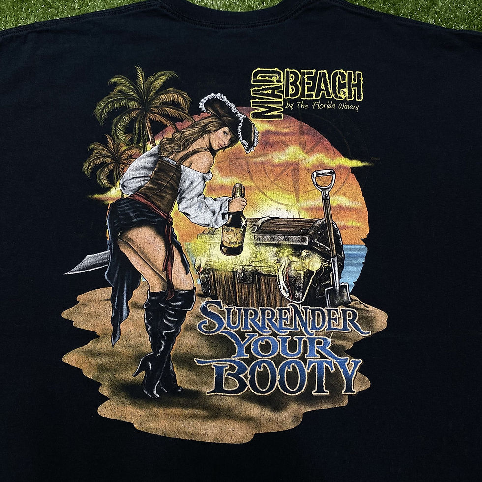 Thumbnail: MAD BEACH BY THE FLORIDA WINERY SURRENDER YOUR BOOTY TEE