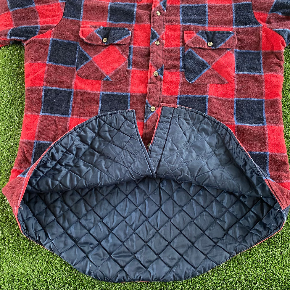 Thumbnail: VINTAGE NORTHWEST TERRITORY FLANNEL BUTTON UP SHIRT JACKET