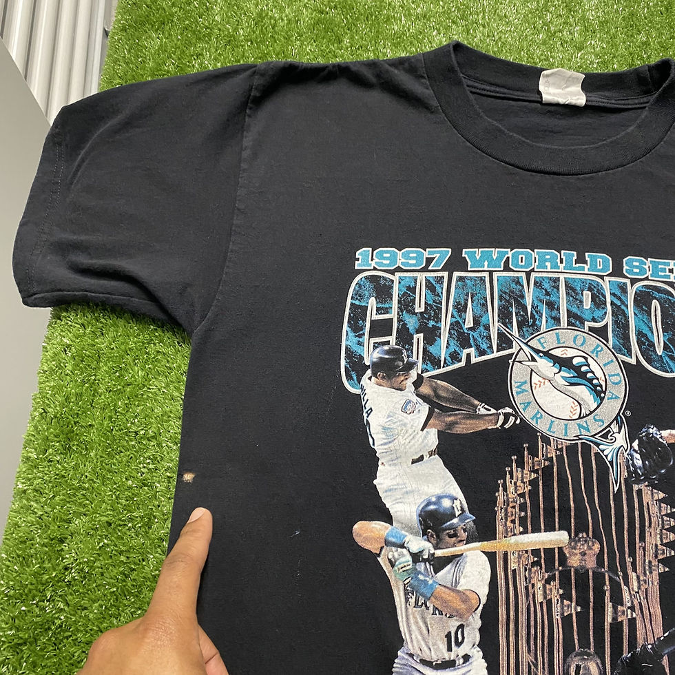 Thumbnail: VINTAGE 1997 FLORIDA MARLINS WORLD SERIES CHAMPIONS TEE